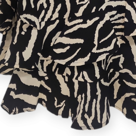 LoveRiche Animal Print Ruffled Mini Dress - Picture 5 of 10